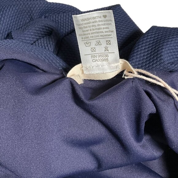 NWT Eberjey Pique Loreta One Piece Textured Ruffled Swimsuit Size Small S - Picture 7 of 7